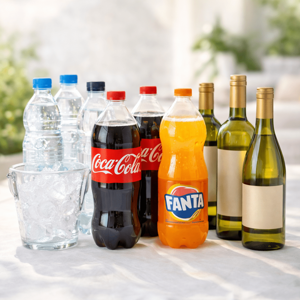 Arrival Drink Set – gekühlte Getränke bei Ankunft -