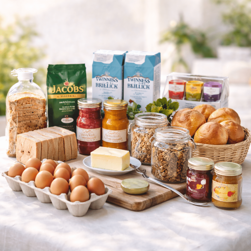 Arrival Breakfast Set – Frühstück bei Ankunft - 